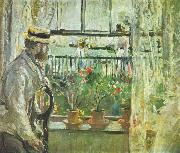 Berthe Morisot, Eugene Manet on the Isle of Wight
